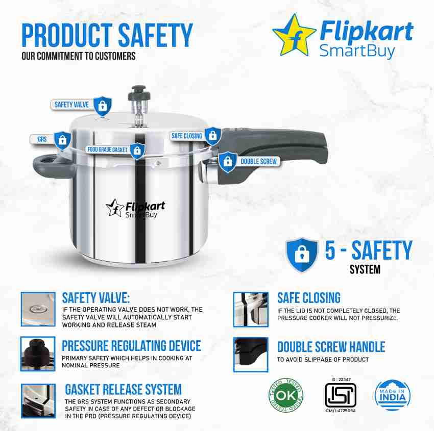 Pressure cooker 2 discount litre price flipkart