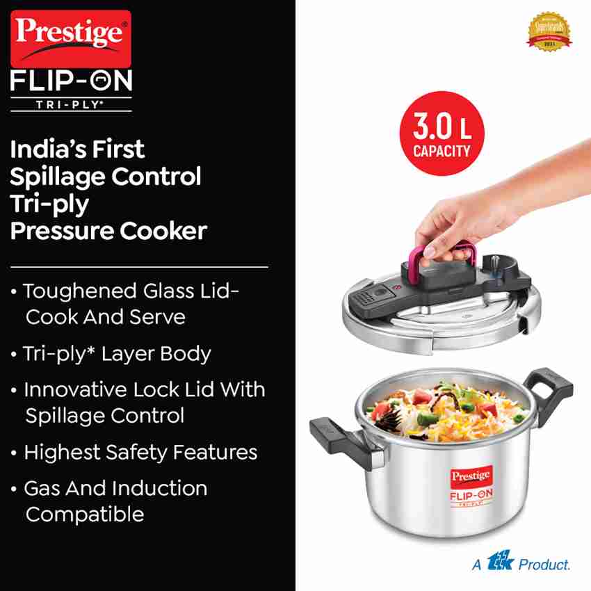 Prestige 3 in discount 1 pressure cooker