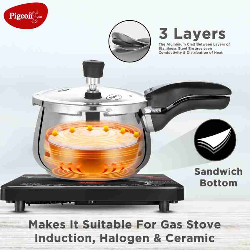 Pigeon best sale handi cooker