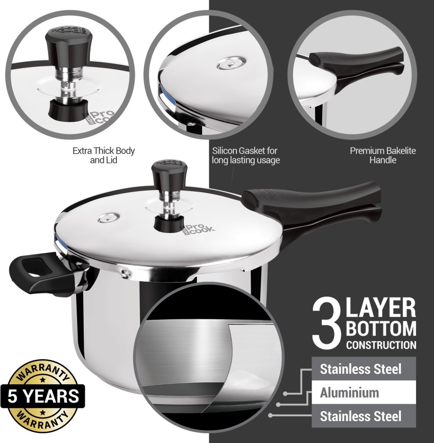 Pro cook pressure online cooker