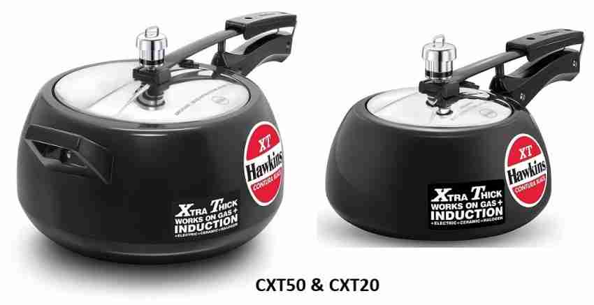 Hawkins Contura Black XT Induction Pressure Cooker 5 Litre CXT50