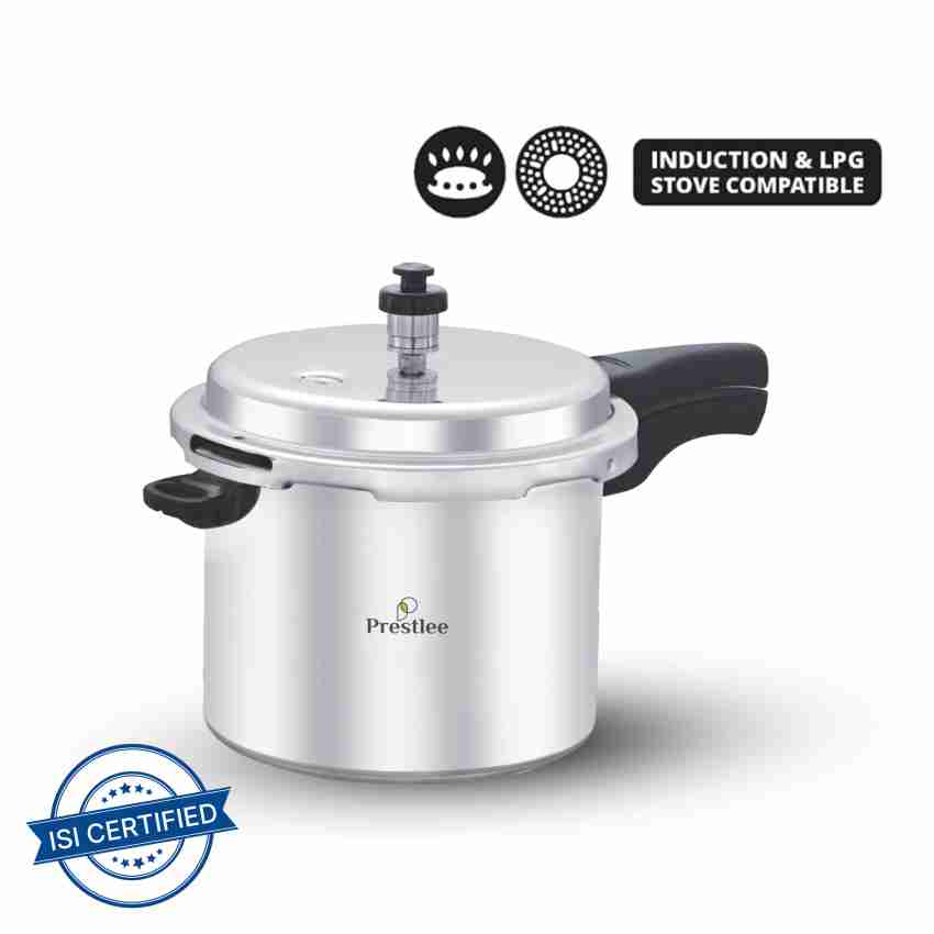 Induction Base Aluminum Pressure Cooker - 5 Litres - 5 L