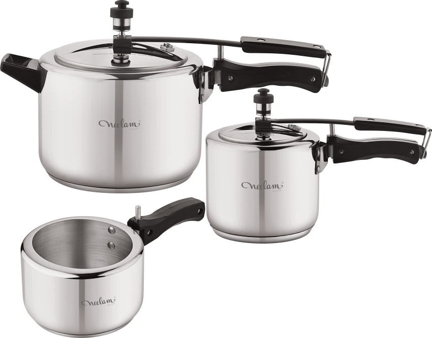 Neelam steel pressure cooker sale