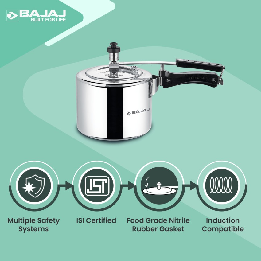 Bajaj cooker 3 litre price online flipkart