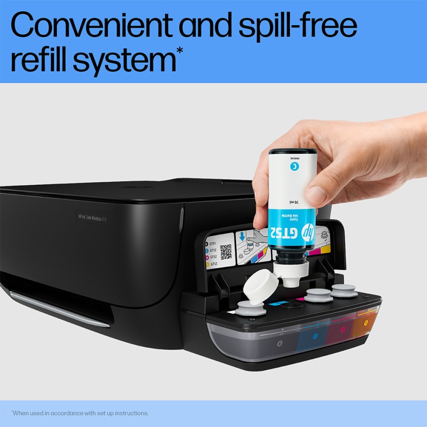 HP ink tank wireless 415 All in one Multi-function WiFi Color Ink