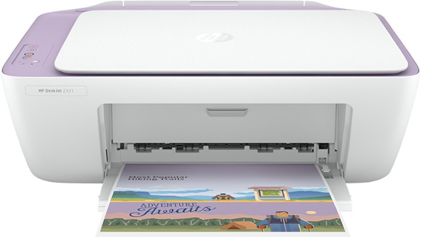HP DeskJet 2331 Multi-function Color Inkjet Printer with Scanner Copier , Compact Size, Reliable, Easy Set-Up Through HP Smart App On Your PC Connected Through USB, Ideal for Home - HP :