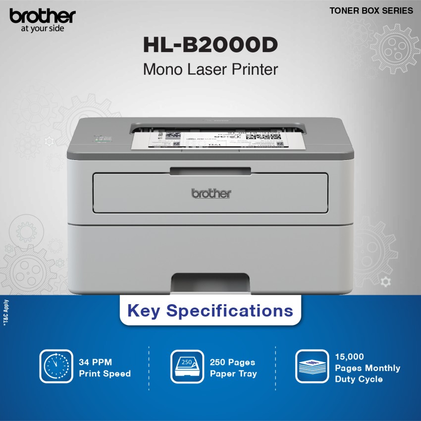 Brother MFC-L2730DW Setup, Install Ink Toner, WiFi setup, Add In