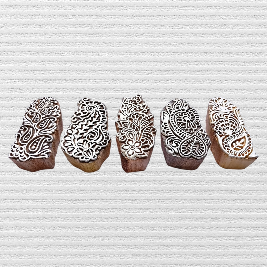 Aggregate more than 155 wooden mehndi stamps latest POPPY