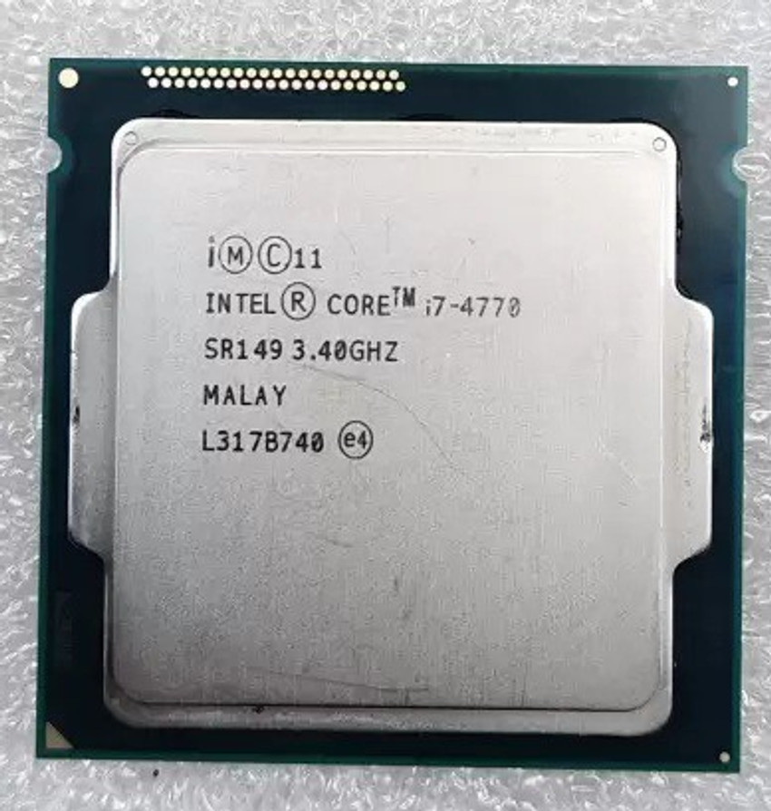 中古　i7‐4770　3.40GHZ　(Haswell ）　グラフィックスカード GeForce GTX650　マザーボード　水冷クーラー　 Intel Core i7-4770 LGA1150 Haswell 中古動作品 CPU i7-4770 中古 バルク
