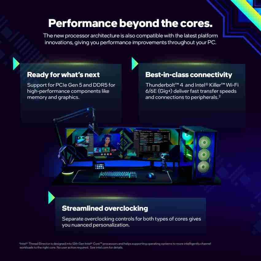  Intel Core i5-12600KF Desktop Processor 10 (6P+4E