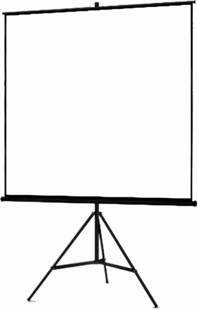 White Projector Screens With Tripod Stand, For Office, Screen Size: 84 6 x  4 at Rs 4900/set in Visakhapatnam