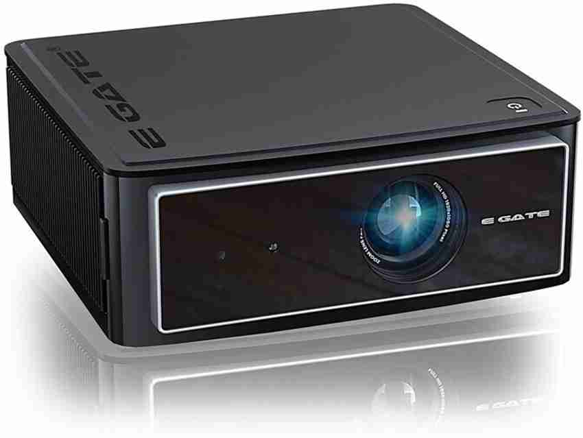 Egate O9 Zen (12000 lm / 2 Speaker / Wireless / Remote Controller) Android  Full HD 1080p Native with 4K HDR Support with Auto Physical Incline + 