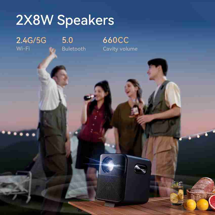 WANBO Mozart 1 Pro (11000 lm / 2 Speaker / Wireless / Remote 