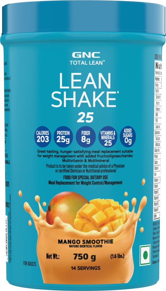 GNC Total Lean Shake 25-207 Calories 750 G