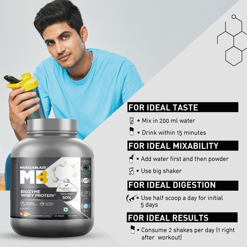 Muscleblaze biozyme whey hot sale protein