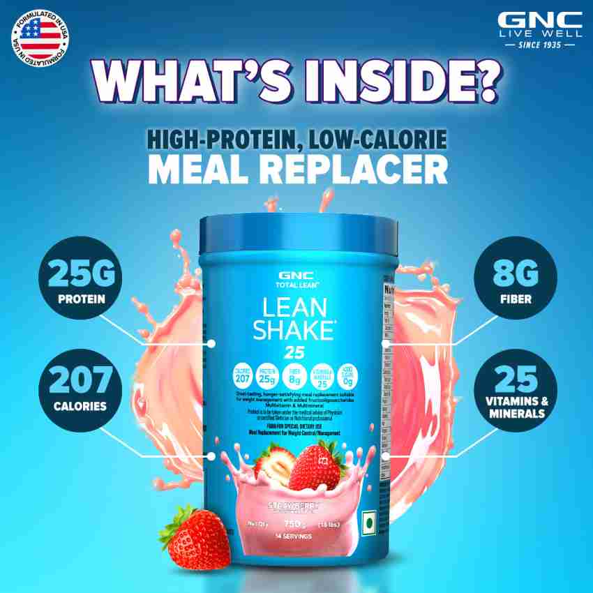 GNC Total Lean Shake 25-207 Calories 750 G