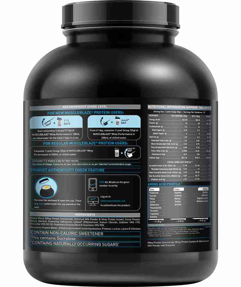 Muscleblaze whey clearance