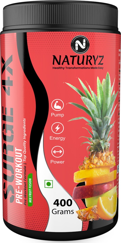 Naturyz Surge 4x Preworkout Supplement