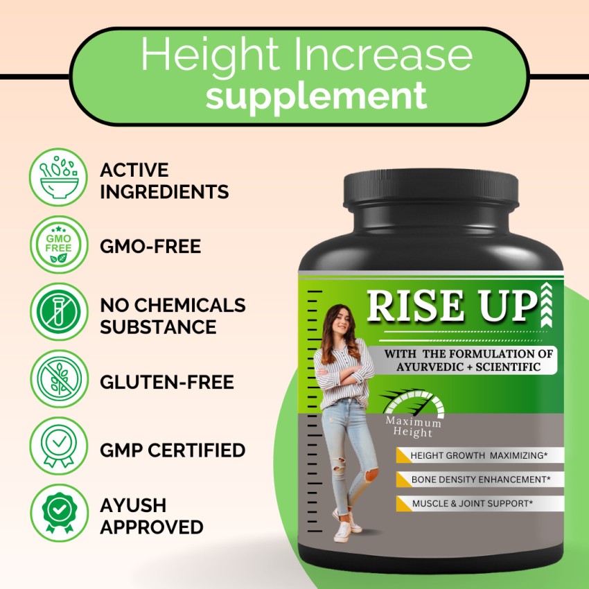 DIVYA SHAKTI AYURVEDA RISE UP Height Increase Supplement