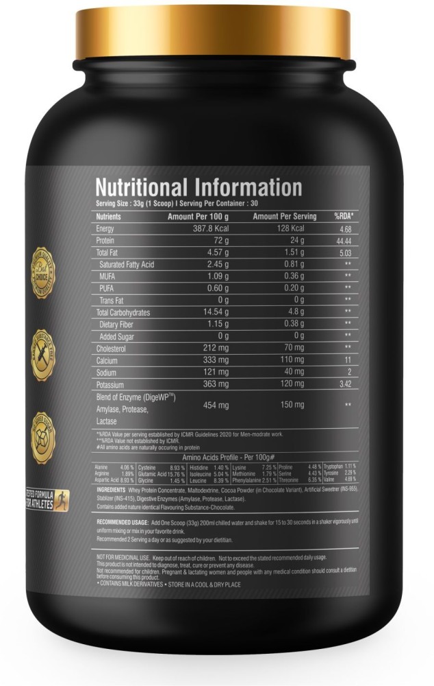 Quantum Nutrition Probiotic Whey Isolate Chocolate 910g