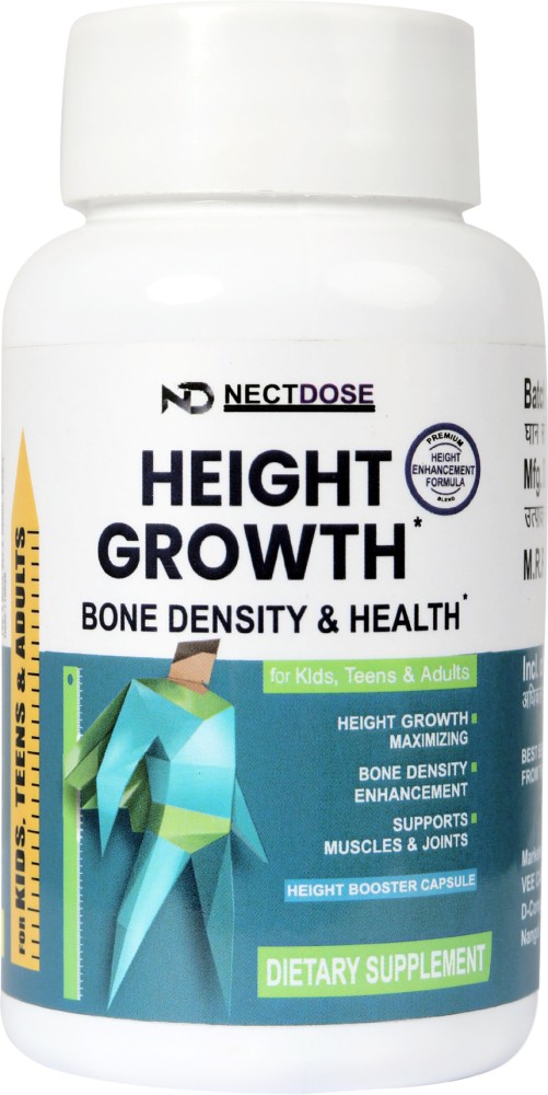 nectdose HEIGHT GROWTH CAPSULE Nutrition Bars Price in India Buy