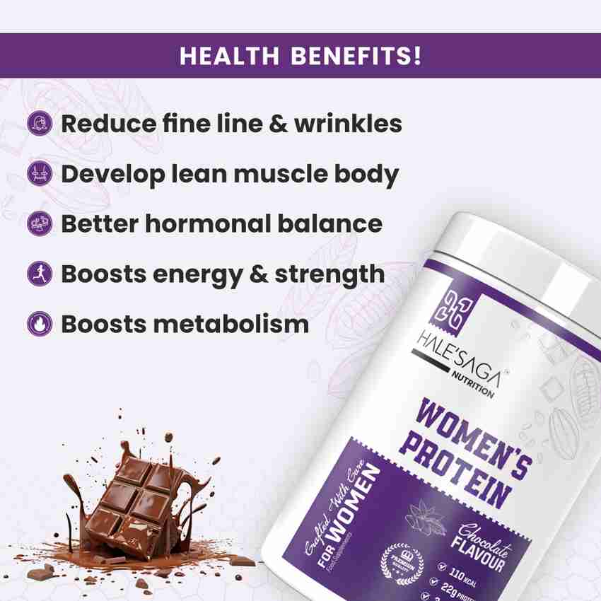 Halesaga Women Protein Powder for Weight Loss with 10 Herbs