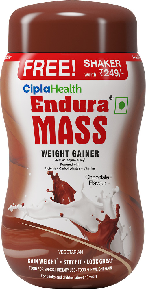 Endura Mass With Free Shaker Weight Gainers Mass Gainers Price in India Buy Endura Mass With Free Shaker Weight Gainers Mass Gainers online at Flipkart