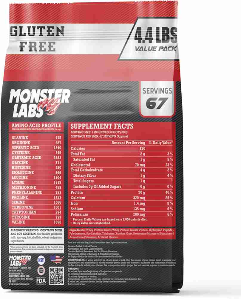 MONSTROUS TESTOPACK 30 PACKS - Monster Nutritions