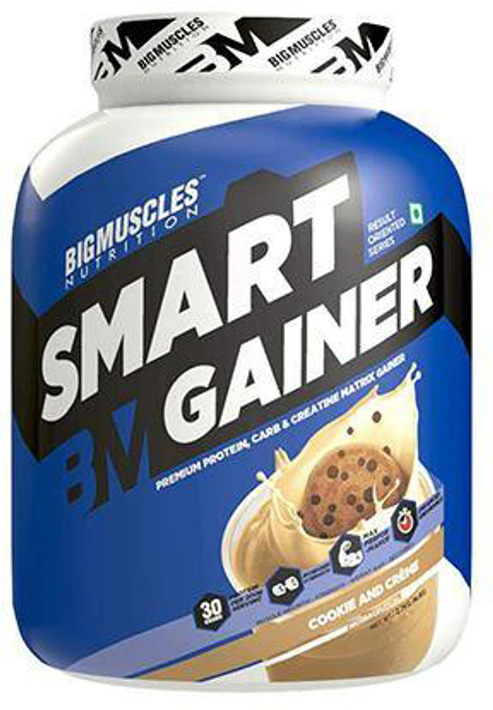 BIGMUSCLES NUTRITION SMART GAINER 6LBS 2.7KG Weight Gainers Mass
