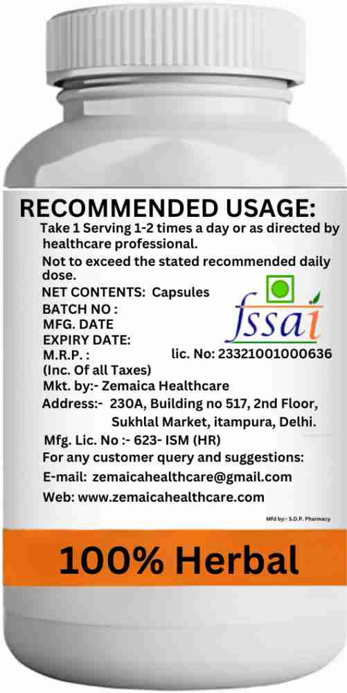 Zemaica Healthcare Max Height 30 Capsule pack of 1 Price in