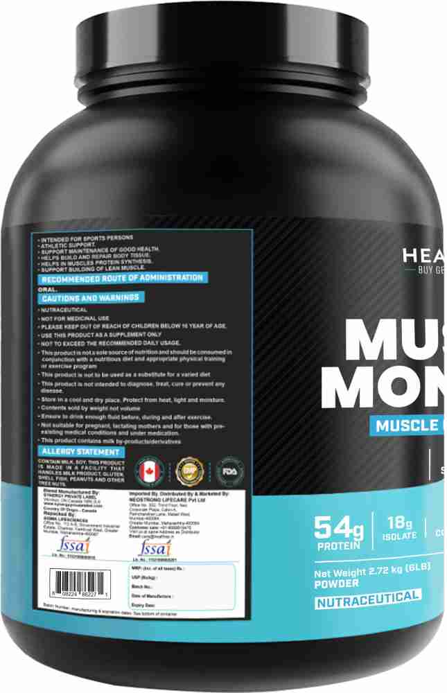 Proathlix Monster Bulk Gainer 5 Kg - HealthXP