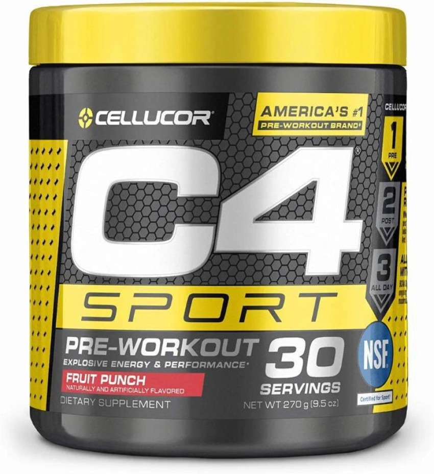 Cellucor C4 SPORT PRE-WORKOUT EXPLOSIVE ENERGY & PERFORMANCE, 30 Servings, Pre Workout Price in India - Buy Cellucor C4 SPORT PRE-WORKOUT EXPLOSIVE  ENERGY & PERFORMANCE, 30 Servings