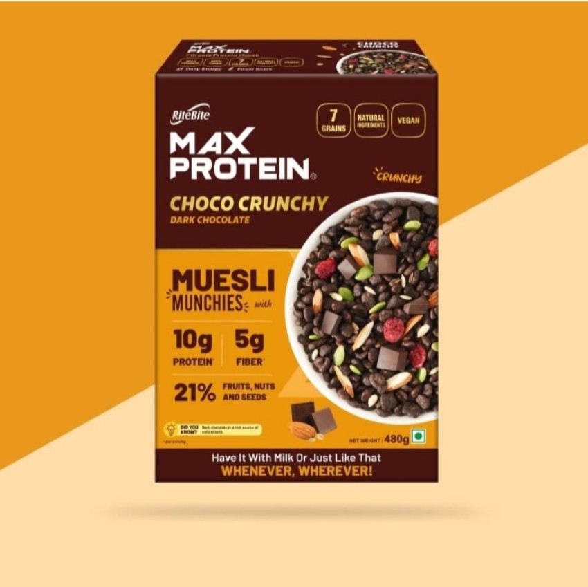 Muesli 20 % Protéines Choco Crunch