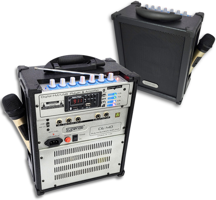 Superior CE 40 Professional Guitar Amplifier Portable Cube