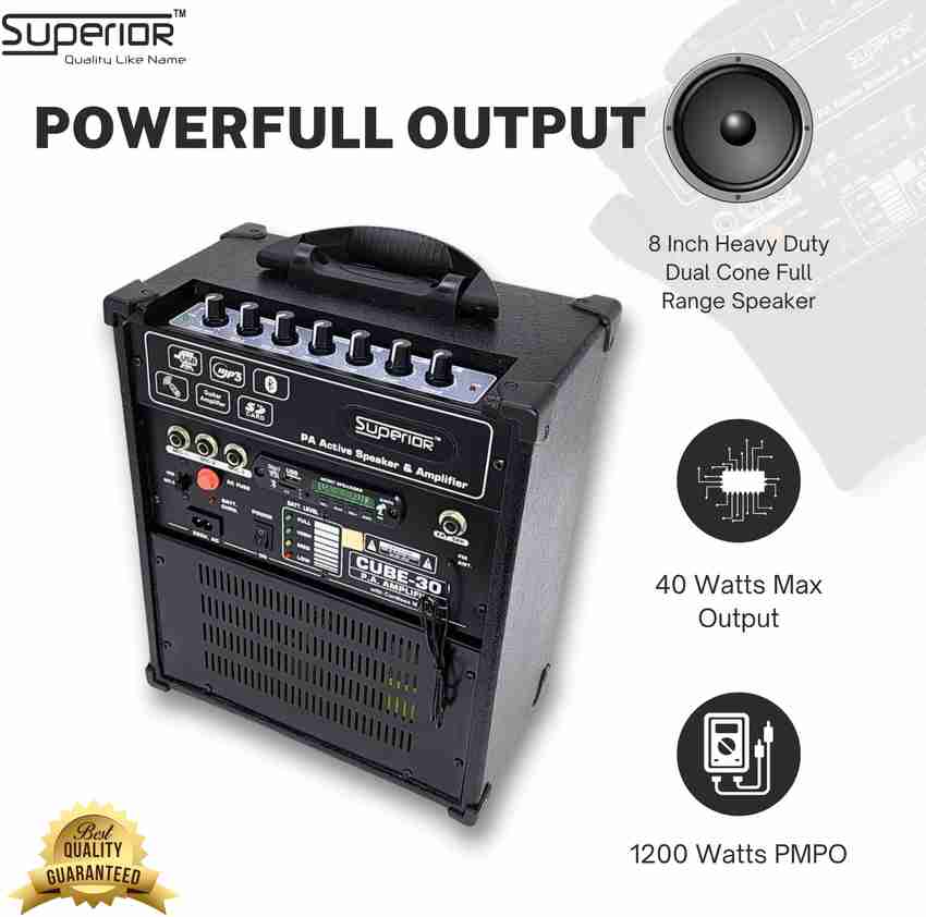 Cube sales amplifier speaker