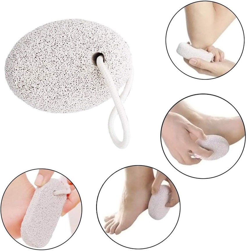 Buy Clensta Foot Scrubber for Dead Skin, Pumice stone for foot scrub, Pedicure Tools for Feet, Foot Filer For Women, Foot Scrub, Heel Scrubber  For Dead Skin