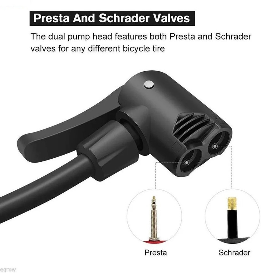 Presta foot pump discount