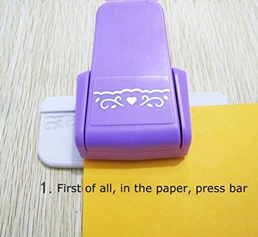 Bookmark Punching Machine Gift Tag Cutter Label Punch Craft Paper Punch Tag  Make - Walmart.com