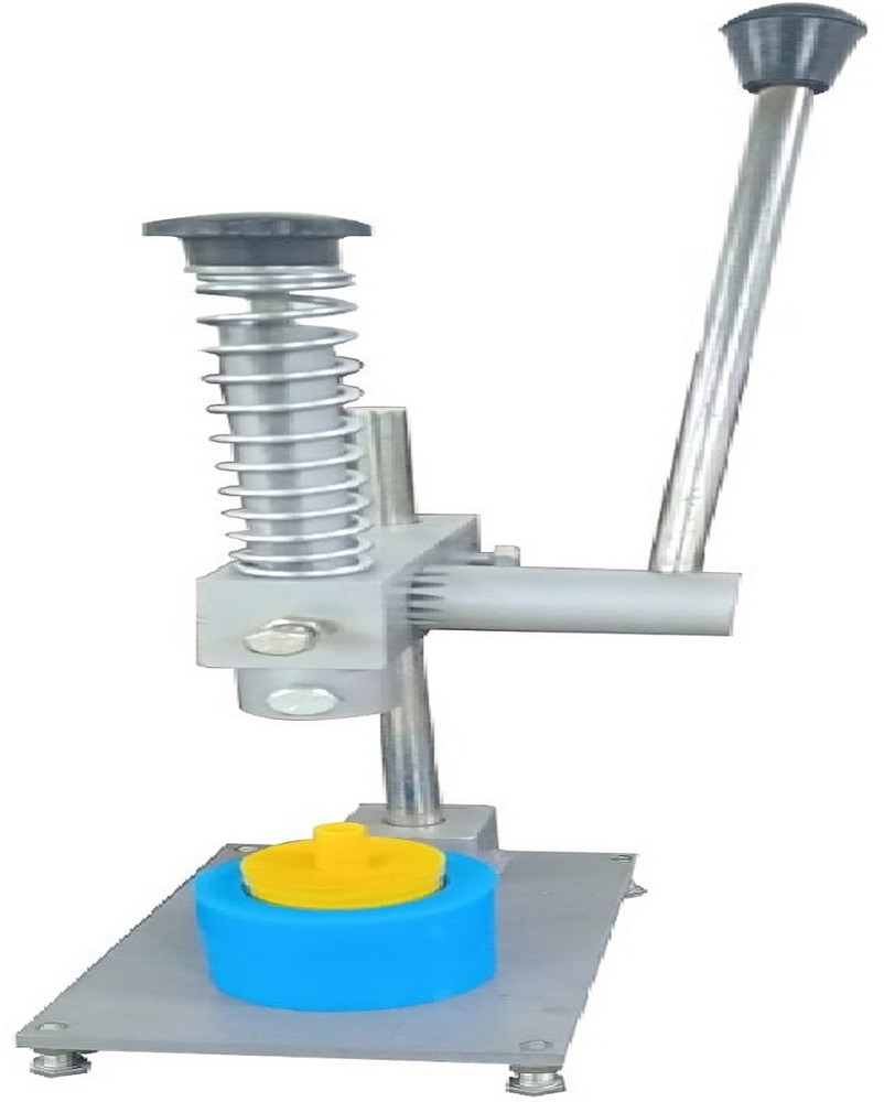 Flipkart M S control Eco Tikki Fitting Machine For Led Bulb Manufacturing Punches Punching Machines Punches Punching Machines LED BULB MAKING MACHINE