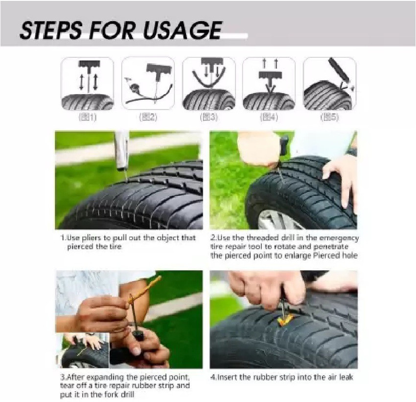 Tubeless bike 2025 tyre puncture repair