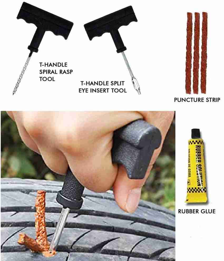 Flat tire repair tools top
