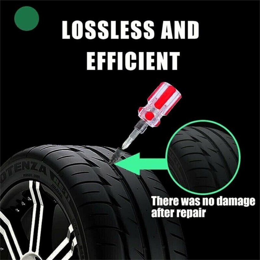 Car Tire Repair Nails Tyre Wound Mend Rubber Screw-in Plug Steel Motorcycle  Bicycle Bike Vacuum Self-Service Puncture Tubeless - AliExpress