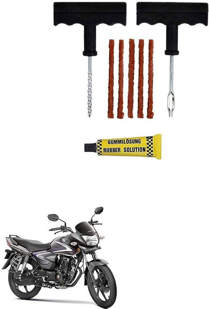 autoformonix Tubeless Tyre Puncture Repair Kit for Honda CB