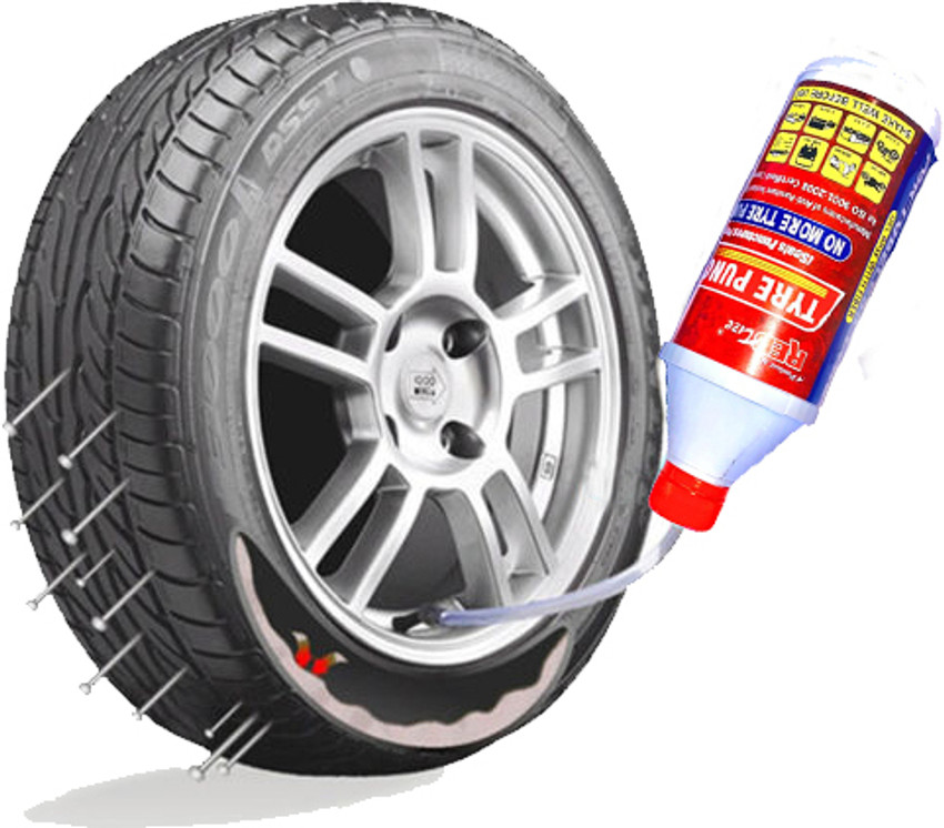 Repairing shop tyre puncture