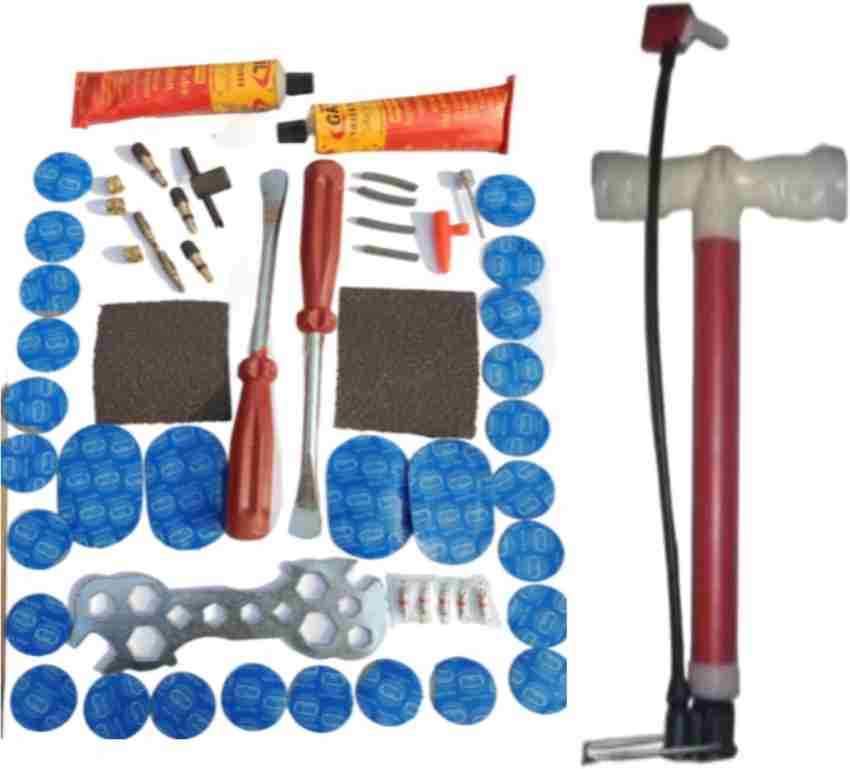 NEEMO Bicycle full puncture repair kit 32 pieces Tubed Tyre Puncture Repair  Kit Price in India - Buy NEEMO Bicycle full puncture repair kit 32 pieces  Tubed Tyre Puncture Repair Kit online