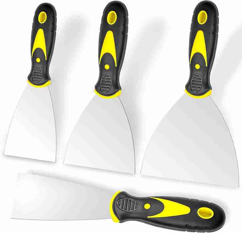 Wall putty store blade with handle