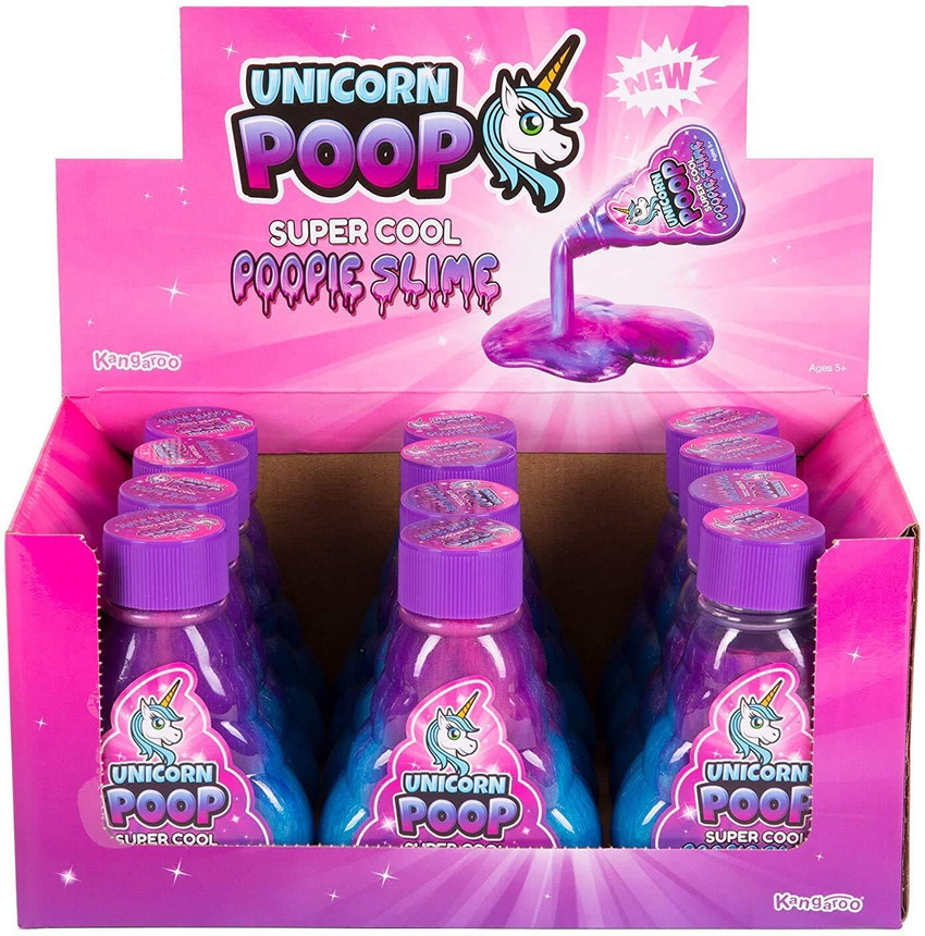 Unicorn pooping shop slime toy