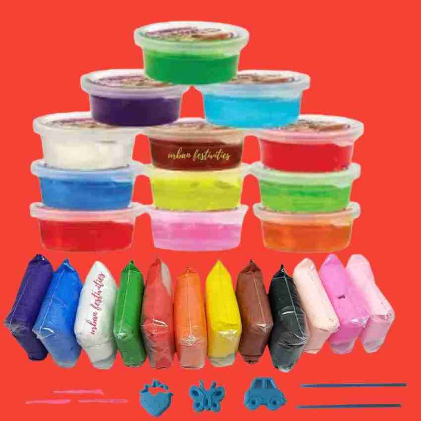 GUNGUN Set Of Bouncing Clay And Slime For Kids ( 24 Pcs ) Multicolor Putty  Toy Price in India - Buy GUNGUN Set Of Bouncing Clay And Slime For Kids ( 24