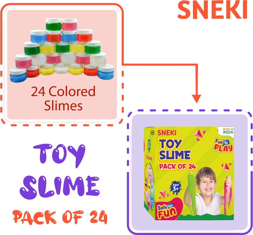 diy supplies 98 packs sets slime