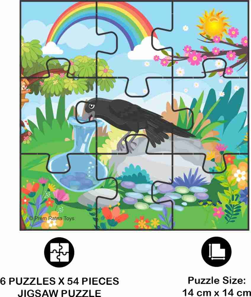 RATNA S Thirsty Crow Wooden Story Puzzle for Kids 54 Pieces 2440 Thirsty Crow Wooden Story Puzzle for Kids 54 Pieces 2440 Buy thirsty crow toys in India. shop for RATNA S products in India. Flipkart.c...
